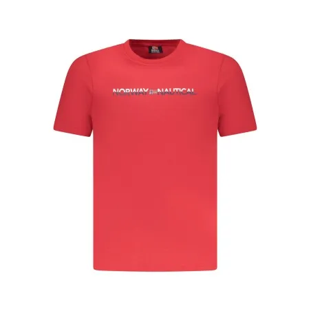 T-SHIRT À MANCHES COURTES POUR HOMME NORVÈGE 1963 ROUGE - NORWAY 1963