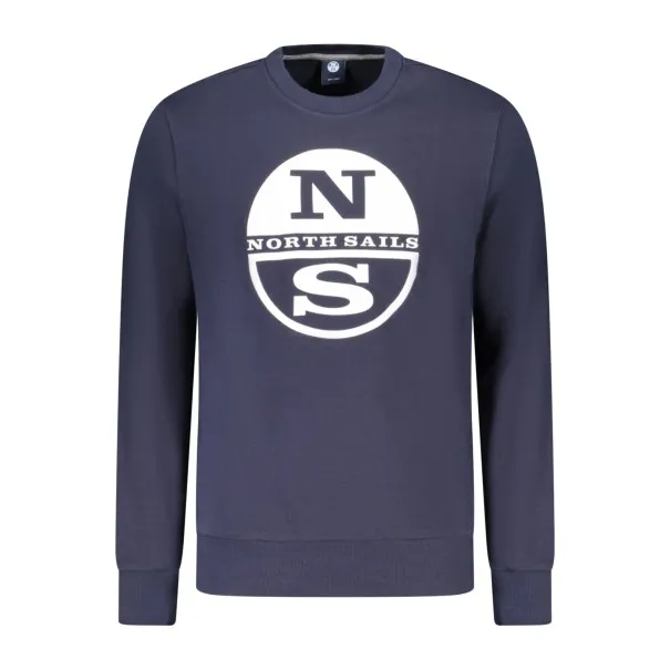 SWEAT-SHIRT ZIPPÉ BLEU NORTH SAILS POUR HOMMES - NORTH SAILS