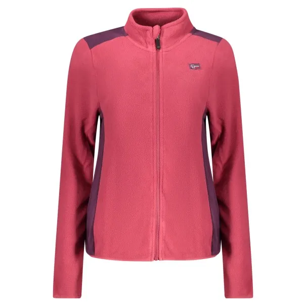 SWEAT-SHIRT FEMME ROSE À FERMETURE ÉCLAIR NORVÈGE 1963 - NORWAY 1963