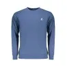 SWEAT-SHIRT BLEU À FERMETURE ÉCLAIR POUR HOMME US GRAND - U.S. GRAND