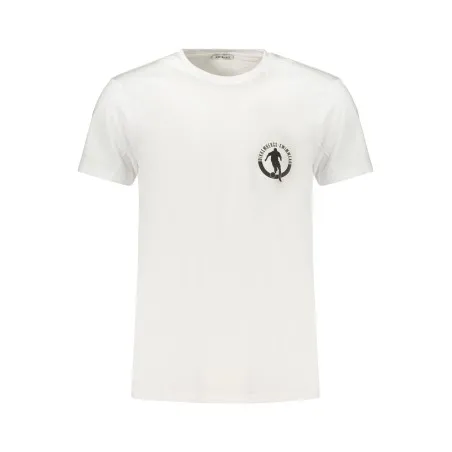 T-shirt blanc à manches courtes pour homme BIKKEMBERGS - BIKKEMBERGS