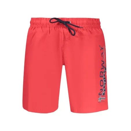 Short de Bain Rouge Taille M à 2XL Marque NORWAY 1963 pour Homme - NORWAY 1963