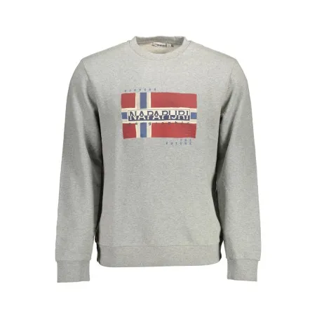 NAPAPIJRI SWEAT SANS ZIP HOMME GRIS - NAPAPIJRI