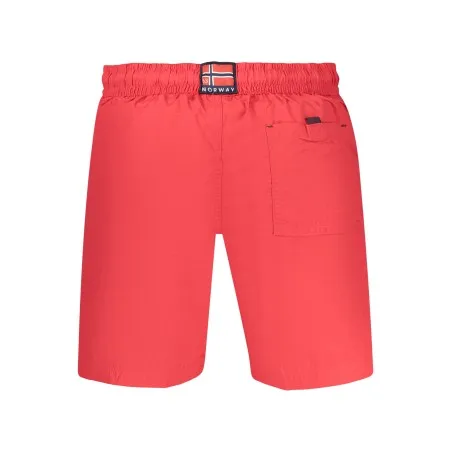 Short de Bain Rouge Taille M à 2XL Marque NORWAY 1963 pour Homme - NORWAY 1963