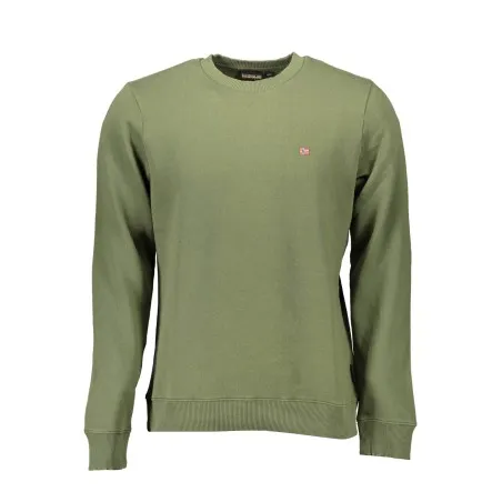 SWEAT-SHIRT SANS FERMETURE ÉCLAIR POUR HOMME NAPAPIJRI VERT - NAPAPIJRI