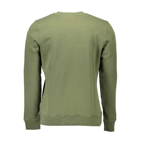 SWEAT-SHIRT SANS FERMETURE ÉCLAIR POUR HOMME NAPAPIJRI VERT - NAPAPIJRI