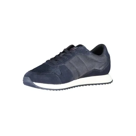 CHAUSSURES DE SPORT POUR HOMMES TOMMY HILFIGER BLEUES - TOMMY HILFIGER