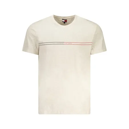 T-SHIRT À MANCHES COURTES TOMMY HILFIGER HOMME BEIGE - TOMMY HILFIGER