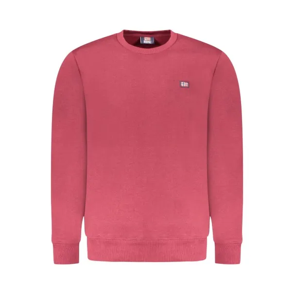 Sweat-shirt zippé rouge pour homme Norvège 1963 - NORWAY 1963