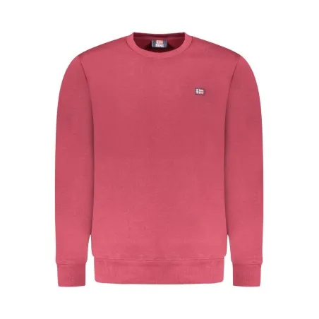 Sweat-shirt zippé rouge pour homme Norvège 1963 - NORWAY 1963