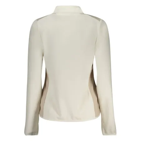SWEAT-SHIRT BLANC À FERMETURE ÉCLAIR POUR FEMMES NORVÈGE 1963 - NORWAY 1963