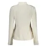 SWEAT-SHIRT BLANC À FERMETURE ÉCLAIR POUR FEMMES NORVÈGE 1963 - NORWAY 1963