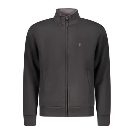 SWEAT-SHIRT NOIR À FERMETURE ÉCLAIR POUR HOMME COVERI MOVING - COVERI MOVING