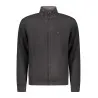 SWEAT-SHIRT NOIR À FERMETURE ÉCLAIR POUR HOMME COVERI MOVING - COVERI MOVING