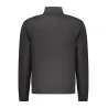 SWEAT-SHIRT NOIR À FERMETURE ÉCLAIR POUR HOMME COVERI MOVING - COVERI MOVING