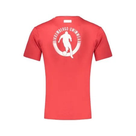 T-shirt à manches courtes pour homme BIKKEMBERGS, rouge - BIKKEMBERGS