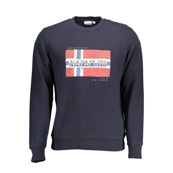 NAPAPIJRI SWEAT SANS ZIP HOMME BLEU - NAPAPIJRI