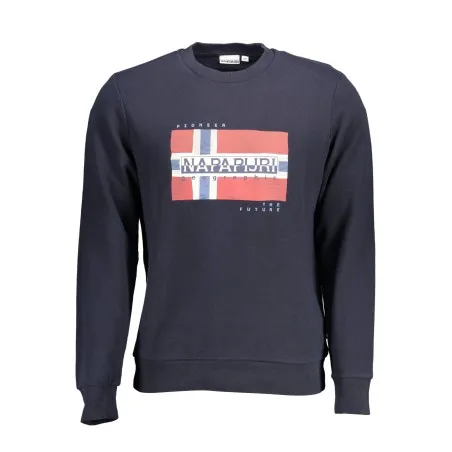 NAPAPIJRI SWEAT SANS ZIP HOMME BLEU - NAPAPIJRI
