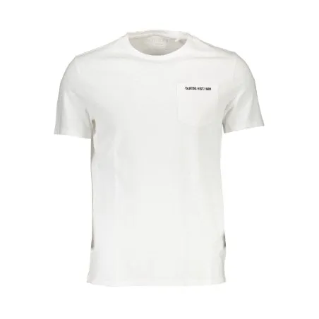 T-SHIRT MANCHES COURTES GUESS JEANS HOMME BLANC - GUESS JEANS