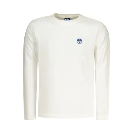 T-shirt à manches longues North Sails pour enfants, blanc - NORTH SAILS