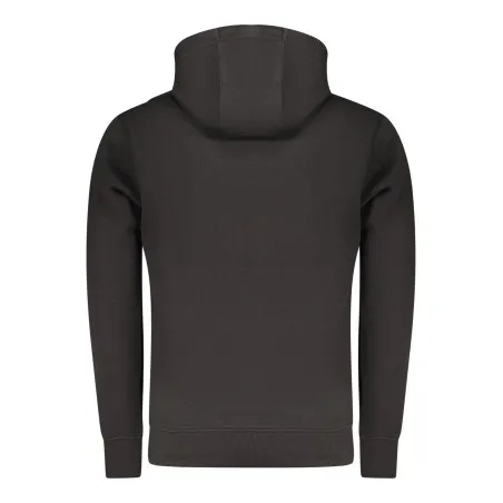SWEAT-SHIRT NOIR À FERMETURE ÉCLAIR POUR HOMMES RIFLE - RIFLE