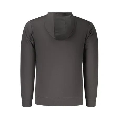 SWEAT-SHIRT NOIR À FERMETURE ÉCLAIR POUR HOMME US GRAND - U.S. GRAND