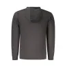 SWEAT-SHIRT NOIR À FERMETURE ÉCLAIR POUR HOMME US GRAND - U.S. GRAND