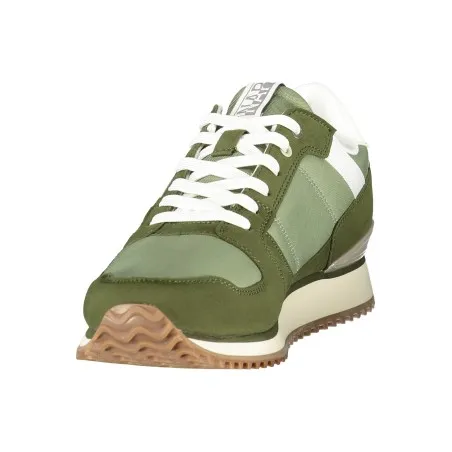 CHAUSSURES NAPAPIJRI POUR HOMMES, CHAUSSURES DE SPORT VERTES - NAPAPIJRI