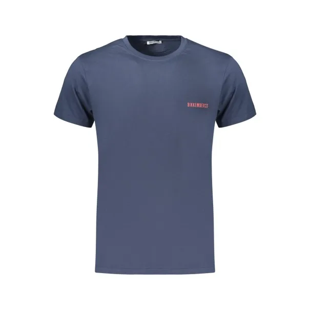 T-shirt à manches courtes pour homme BIKKEMBERGS, bleu - BIKKEMBERGS