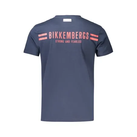 T-shirt à manches courtes pour homme BIKKEMBERGS, bleu - BIKKEMBERGS