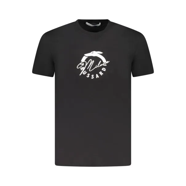 T-SHIRT À MANCHES COURTES TRUSSARDI HOMME NOIR - Trussardi