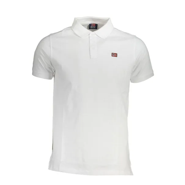 POLO MANCHES COURTES HOMME NORVÈGE 1963 BLANC - NORWAY 1963