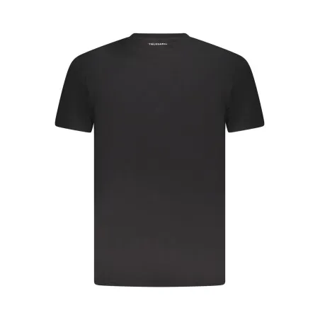 T-SHIRT À MANCHES COURTES TRUSSARDI HOMME NOIR - Trussardi