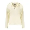 SWEAT-SHIRT BLANC À FERMETURE ÉCLAIR POUR FEMMES NORVÈGE 1963 - NORWAY 1963