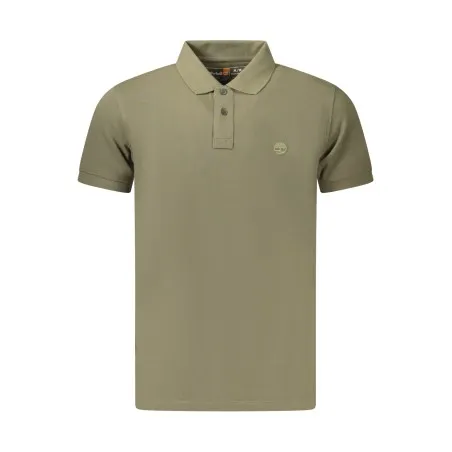 POLO À MANCHES COURTES VERT POUR HOMME TIMBERLAND - TIMBERLAND