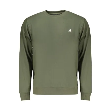 SWEAT-SHIRT VERT À FERMETURE ÉCLAIR POUR HOMME US GRAND - U.S. GRAND