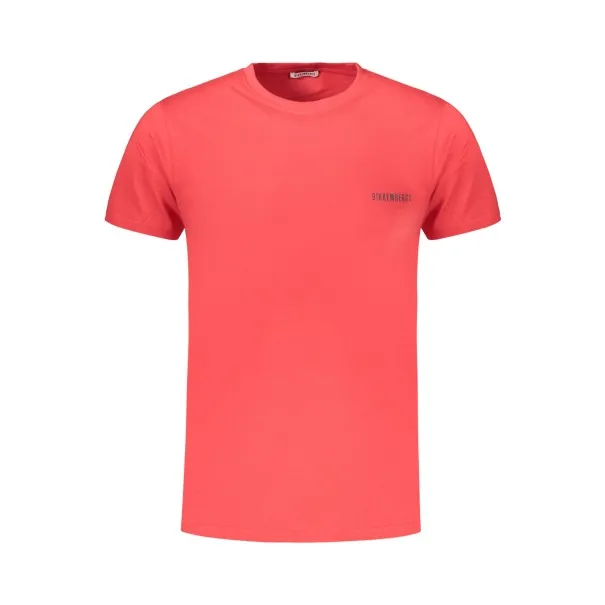 T-shirt à manches courtes pour homme BIKKEMBERGS, rouge - BIKKEMBERGS