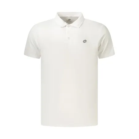 Polo blanc à manches courtes pour homme LOTTO - Lotto