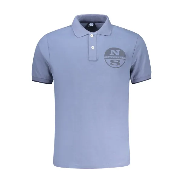 POLO À MANCHES COURTES POUR HOMMES NORTH SAILS BLEU - NORTH SAILS