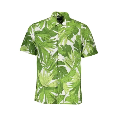 Chemise à manches courtes Gant pour homme, verte - GANT