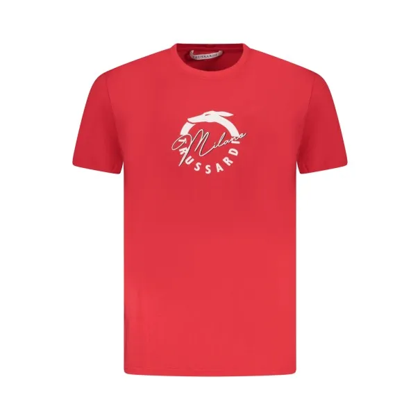 T-SHIRT À MANCHES COURTES TRUSSARDI POUR HOMME ROUGE - Trussardi