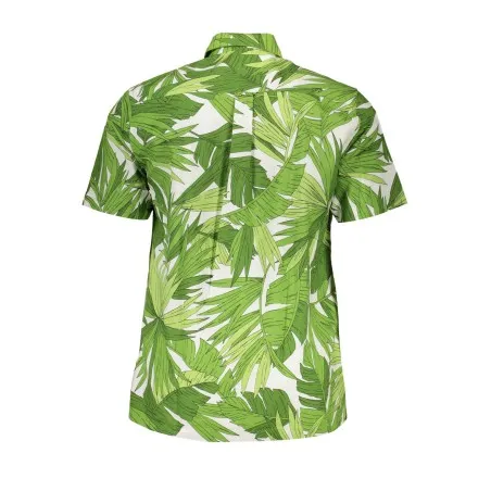 Chemise à manches courtes Gant pour homme, verte - GANT