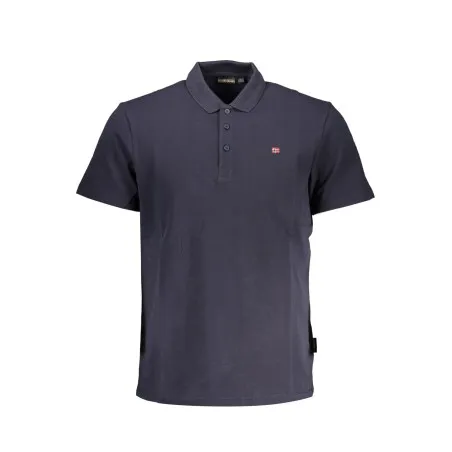NAPAPIJRI POLO MANCHES COURTES HOMME BLEU - NAPAPIJRI