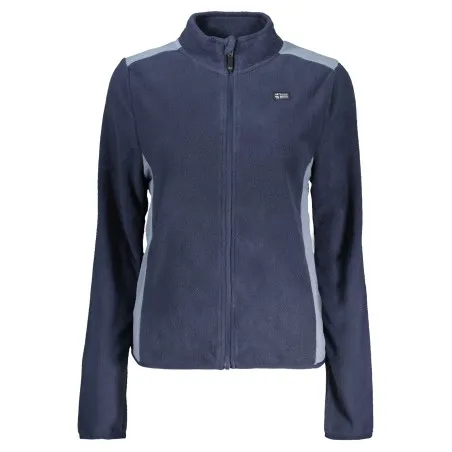 SWEAT-SHIRT FEMME BLEU À FERMETURE ÉCLAIR NORVÈGE 1963 - NORWAY 1963