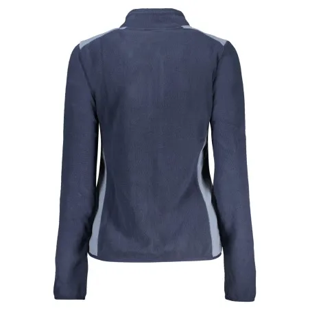 SWEAT-SHIRT FEMME BLEU À FERMETURE ÉCLAIR NORVÈGE 1963 - NORWAY 1963