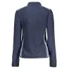 SWEAT-SHIRT FEMME BLEU À FERMETURE ÉCLAIR NORVÈGE 1963 - NORWAY 1963