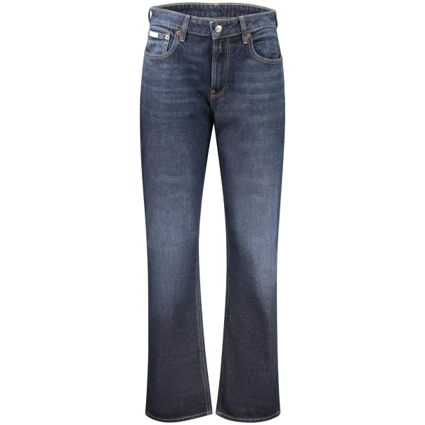 JEAN EN DENIM POUR FEMME CALVIN KLEIN BLEU - CALVIN KLEIN
