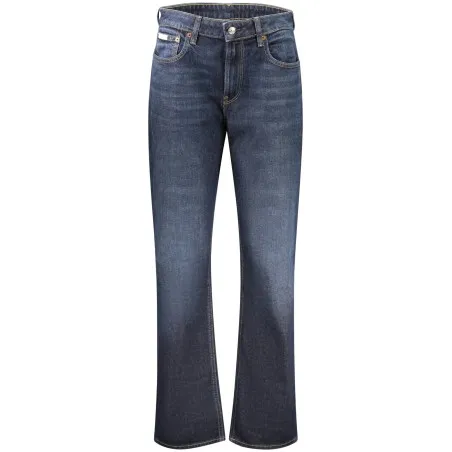 JEAN EN DENIM POUR FEMME CALVIN KLEIN BLEU - CALVIN KLEIN