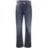 JEAN EN DENIM POUR FEMME CALVIN KLEIN BLEU - CALVIN KLEIN