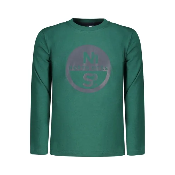 T-shirt à manches longues pour enfant North Sails, vert - NORTH SAILS
